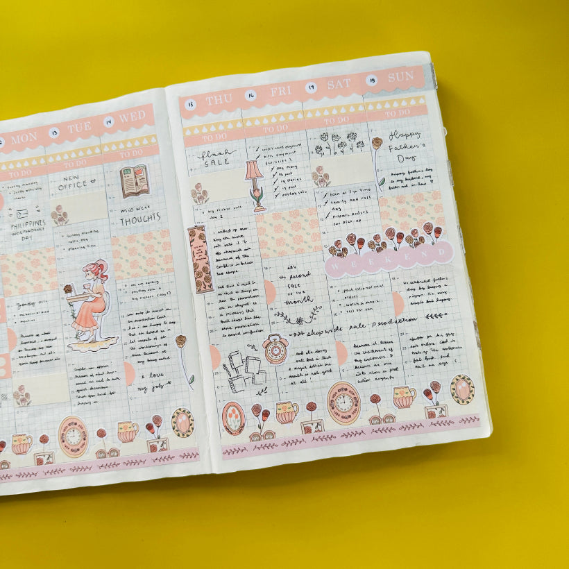 Productive ( Working Women ) Hobonichi Cousin Weekly Kit - hcwk019