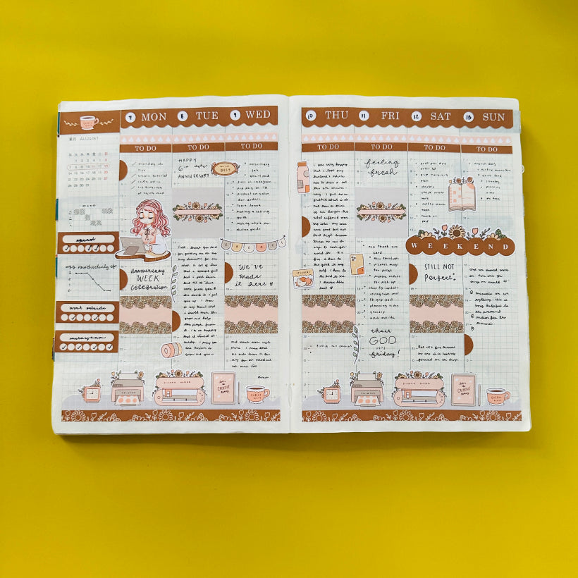 Sticker Shop ( True Passion ) Hobonichi Cousin Weekly Kit - hcwk030