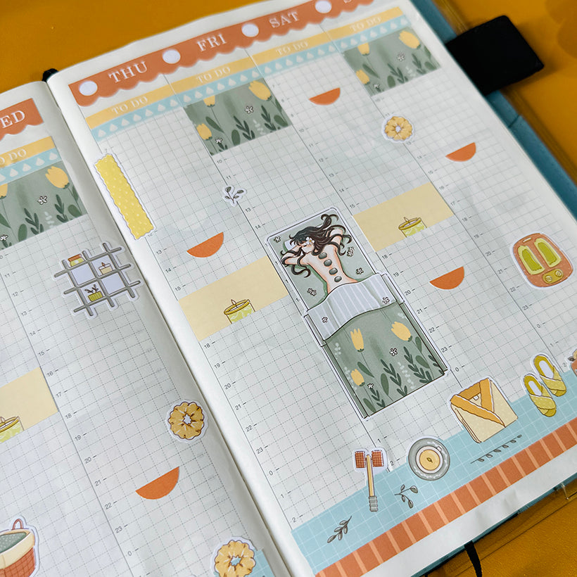 Massage ( Love Yourself ) Hobonichi Cousin Weekly Kit - hcwk012