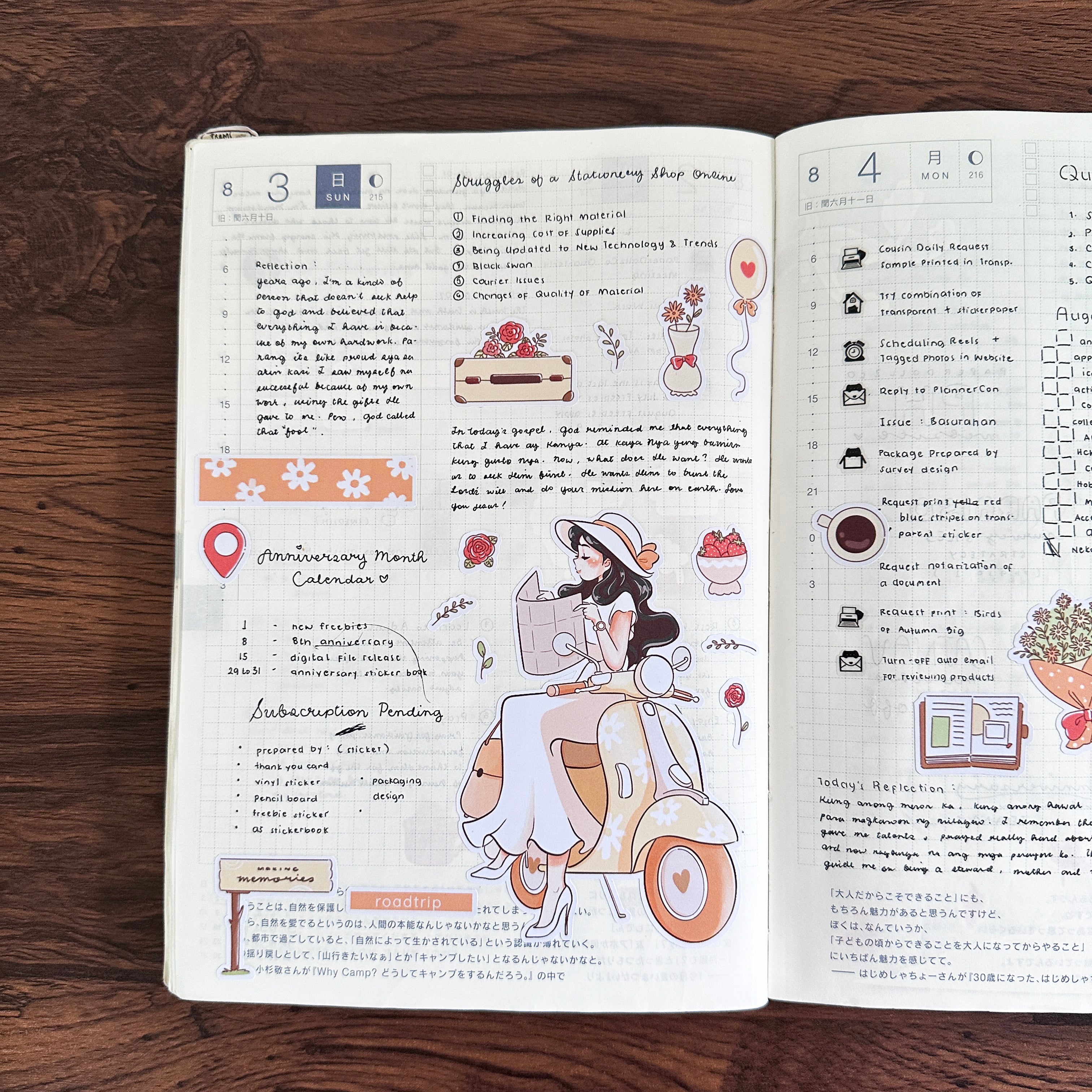Roadtrip | Wanderlust | Collection Stickers | C410