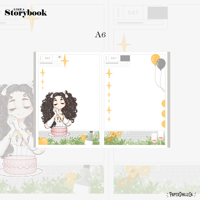 Positive Year of the Rising Dragon Hobonichi A6 Sticker Kit - a012