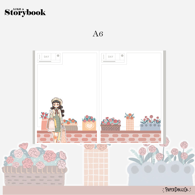 Shopping Love Yourself Hobonichi A6 Daily Sticker Kit - a032