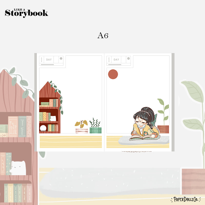 Biblio Love Yourself Hobonichi A6 Daily Sticker Kit - a034