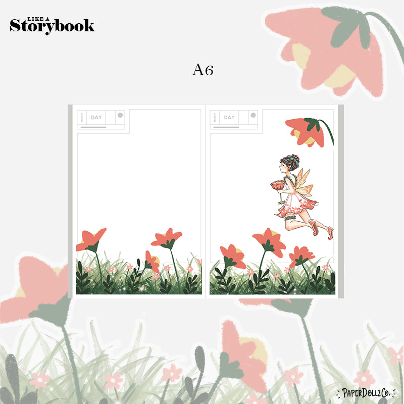 Surreal Fairy Tales Hobonichi A6 Daily Sticker Kit - a043