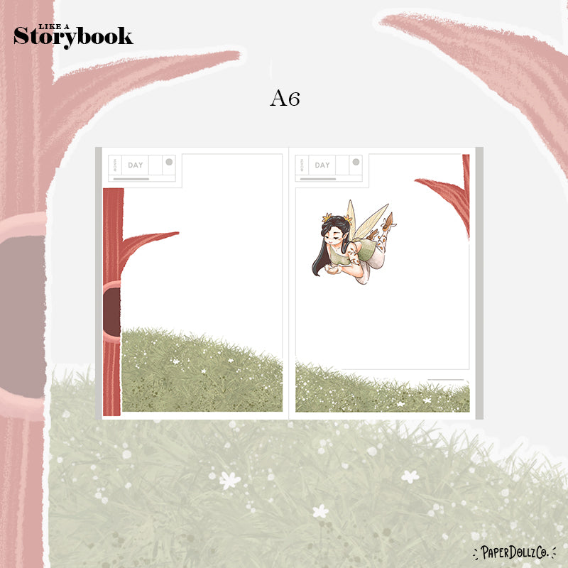 Enchanting Fairy Tales Hobonichi A6 Daily Sticker Kit - a045