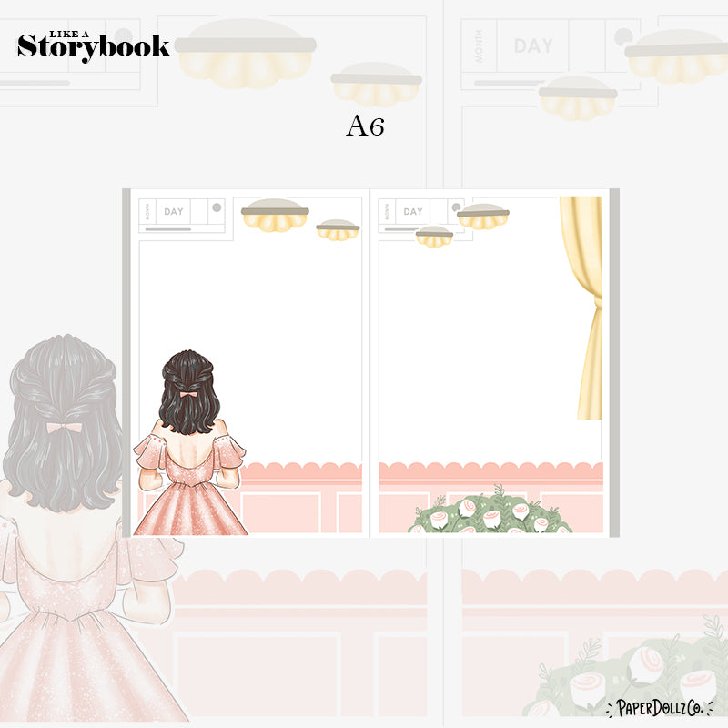 Prom Crowning Glory Hobonichi A6 Daily Sticker Kit - a051