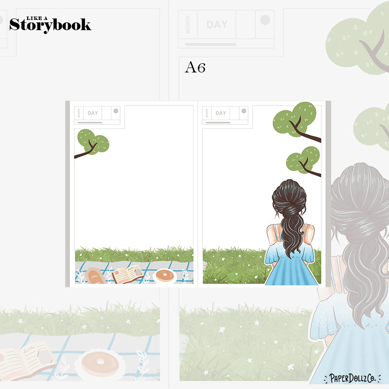 Picnic Crowning Glory Hobonichi A6 Daily Sticker Kit - a052
