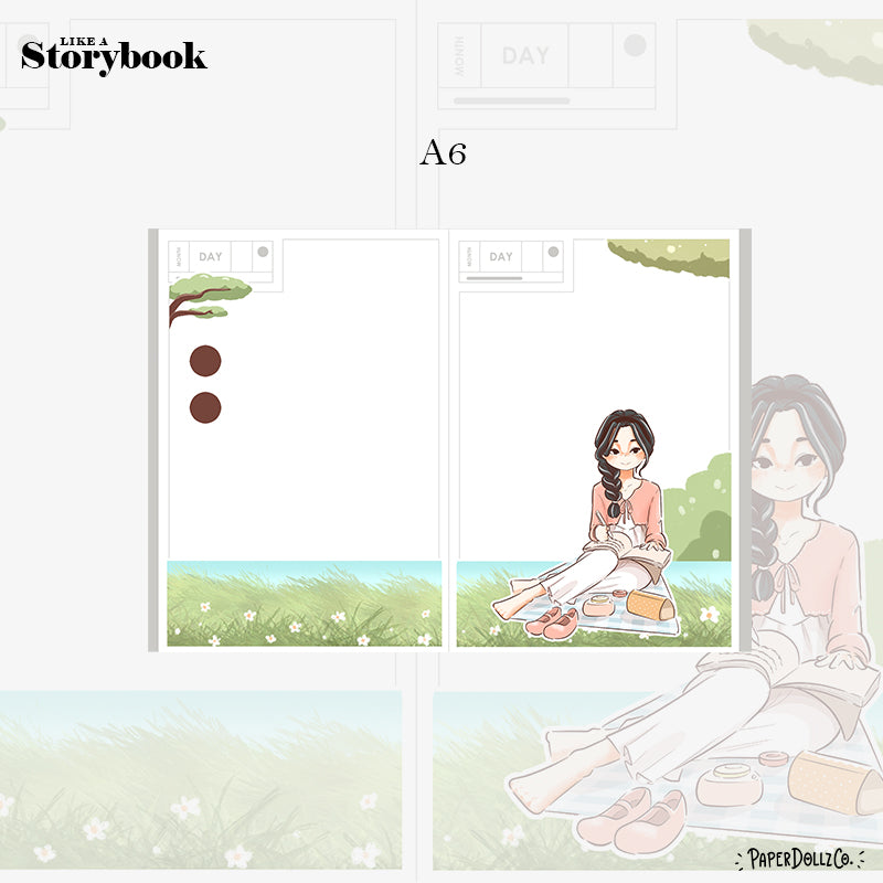 Picnic | Planner Girl | Hobonichi A6 Daily Sticker Kit - a081