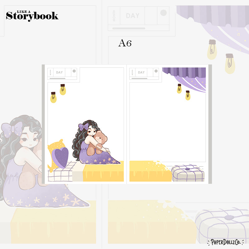 Morada | Midnight Dreamcatcher | Hobonichi A6 Daily Sticker Kit - a089