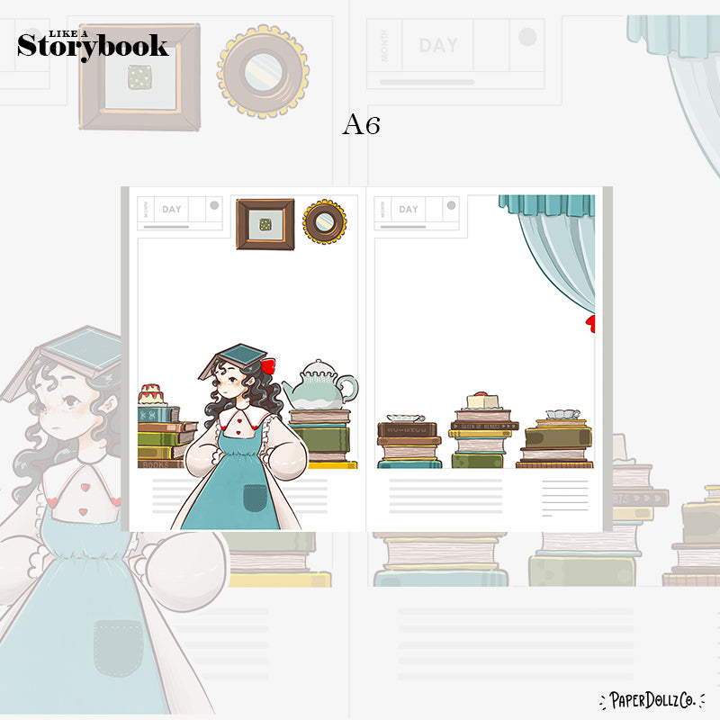 Sophia | Victorian Muses | Hobonichi A6 Daily Sticker Kit - a092