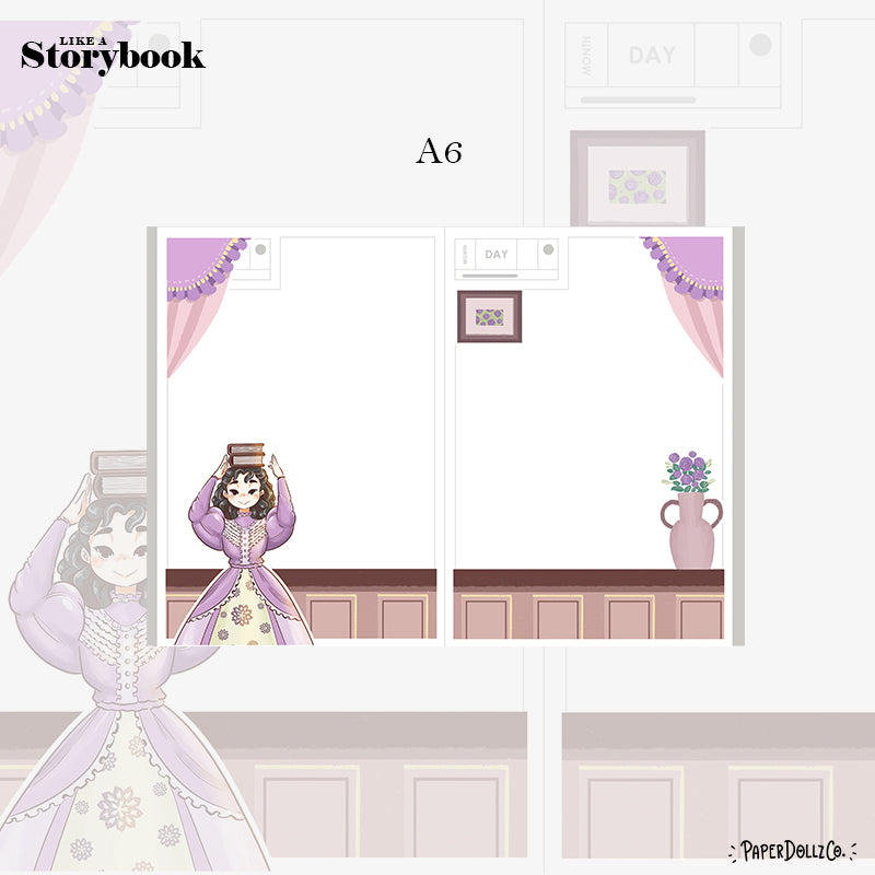 Florence | Victorian Muses | Hobonichi A6 Daily Sticker Kit - a096
