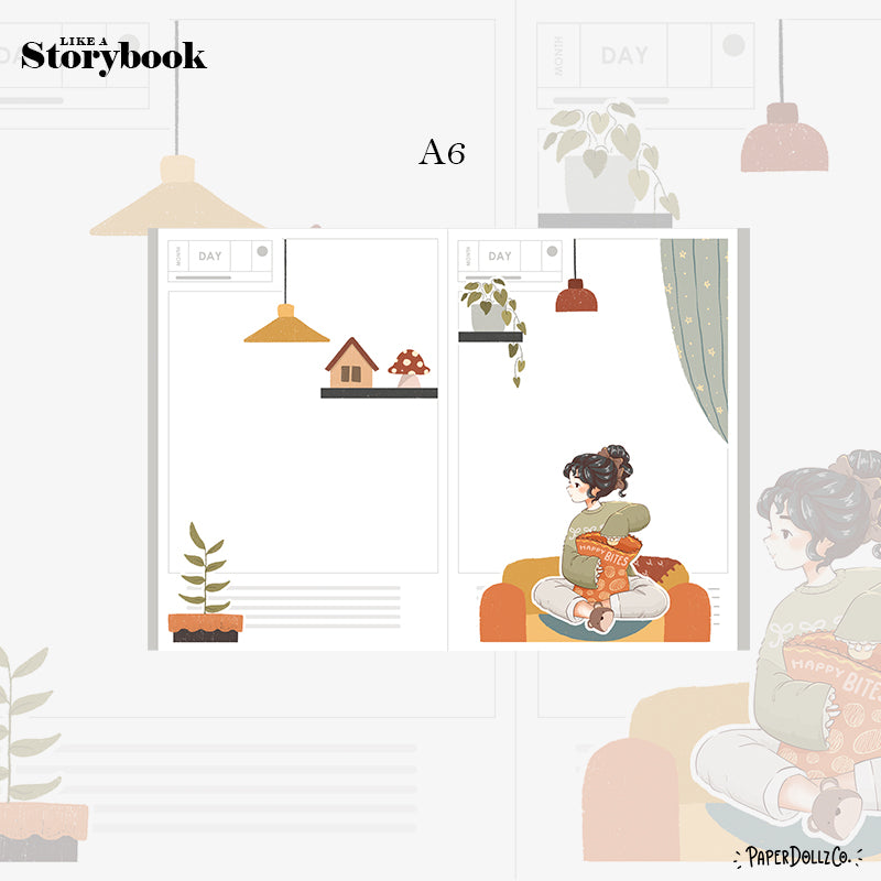 Snack | Cozy Harvest | Hobonichi A6 Daily Sticker Kit - a103