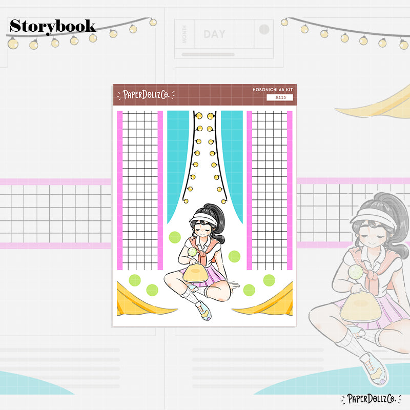 Pickleball | Body in Motion | Like a Storybook - a115