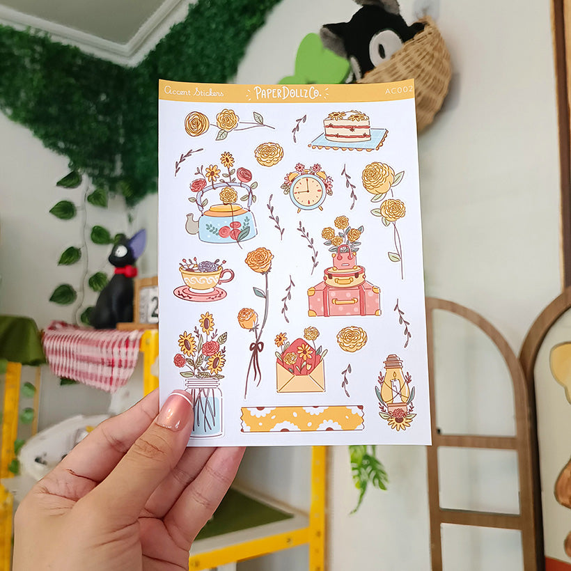 Accent Sticker | PaperDollzCo | ac002
