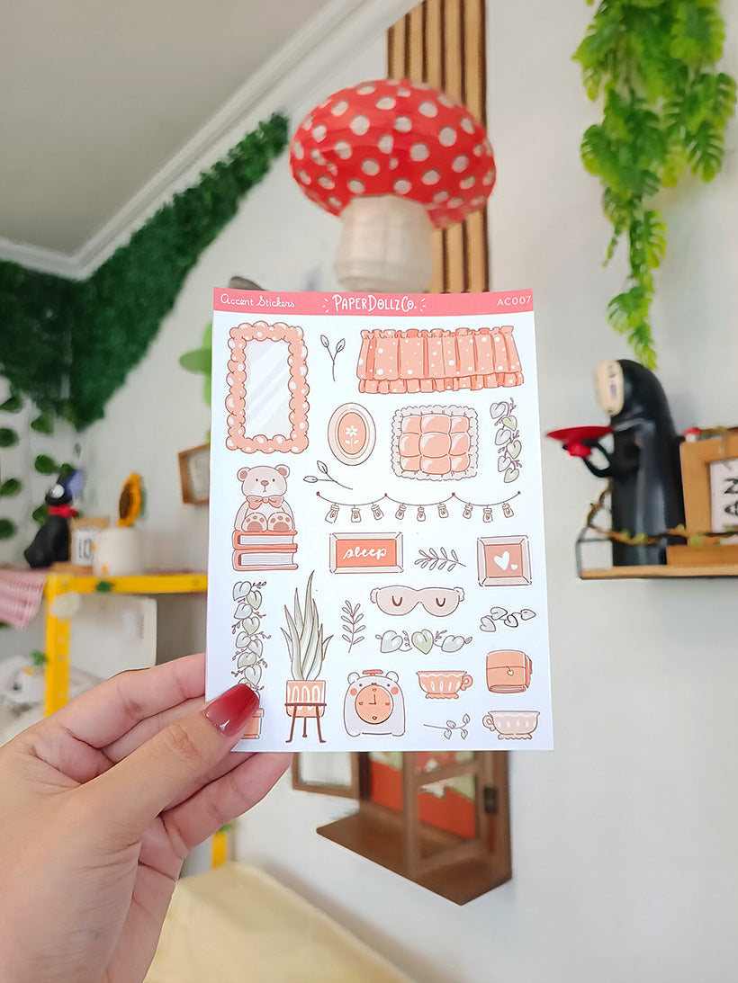 Accent Sticker | PaperDollzCo | ac007
