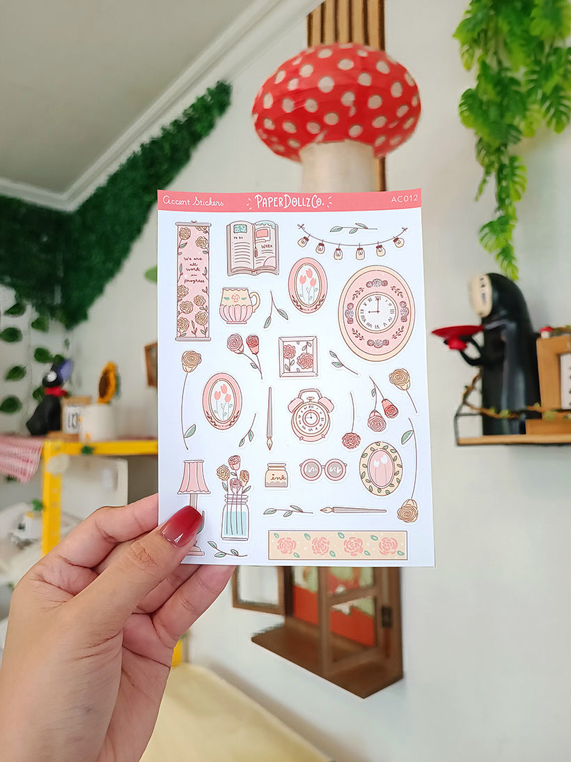 Accent Sticker | PaperDollzCo | ac012