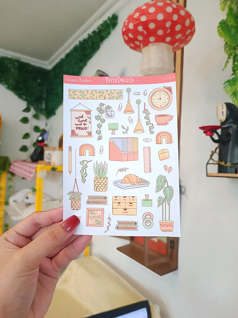 Accent Sticker | PaperDollzCo | ac015