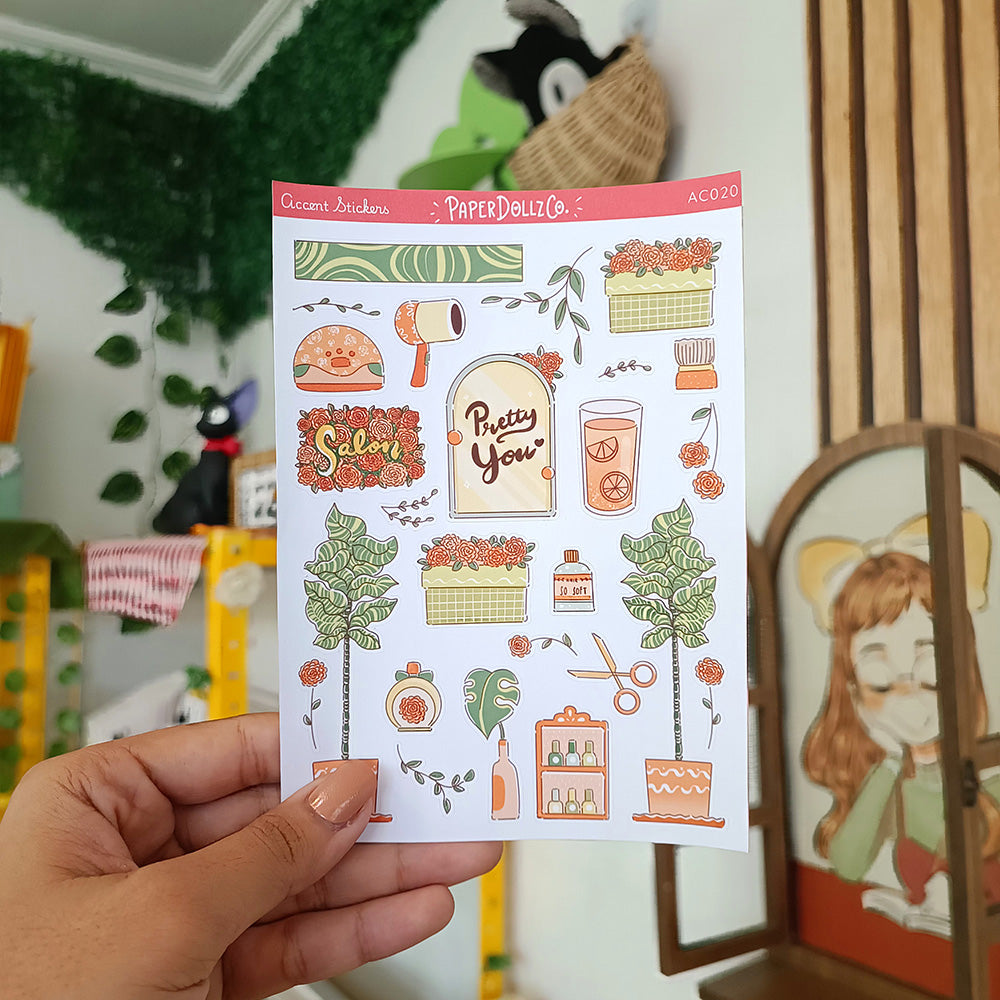 Accent Sticker | PaperDollzCo | ac020