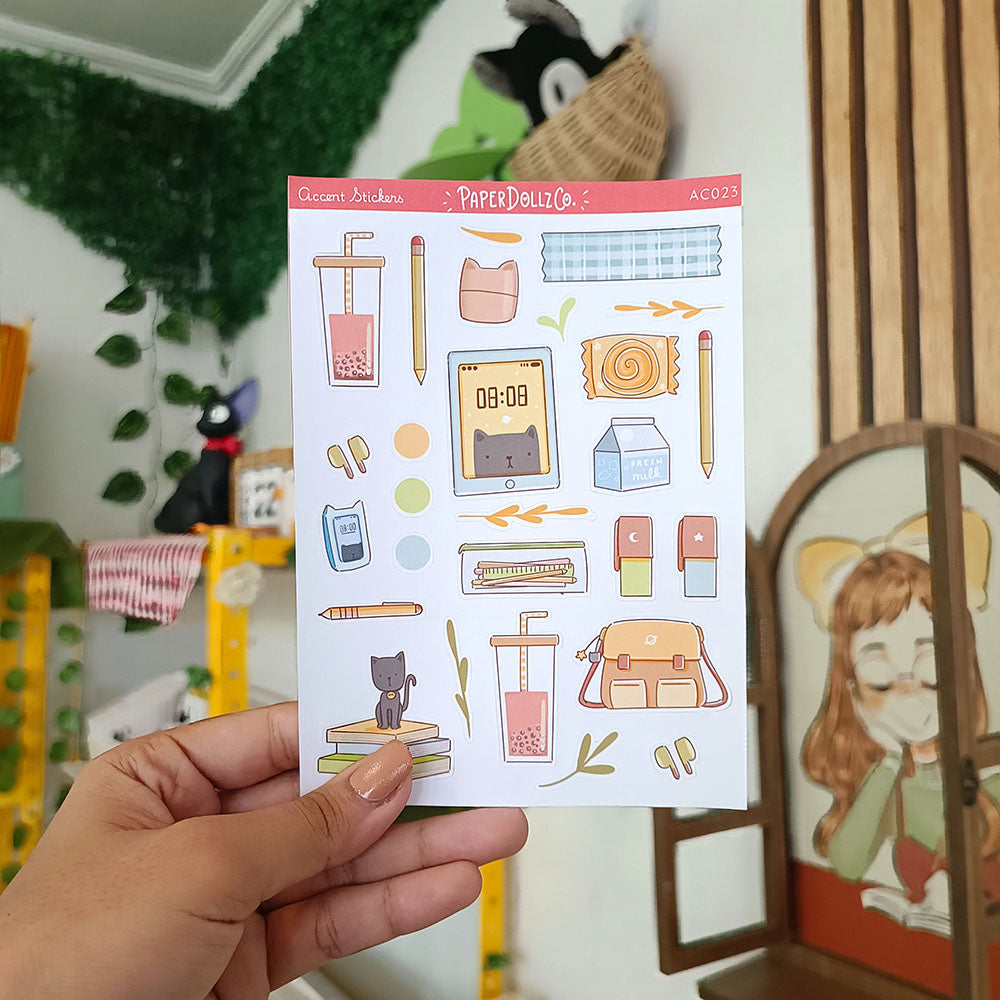 Accent Sticker | PaperDollzCo | ac023