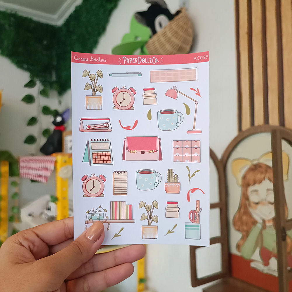 Accent Sticker | PaperDollzCo | ac025