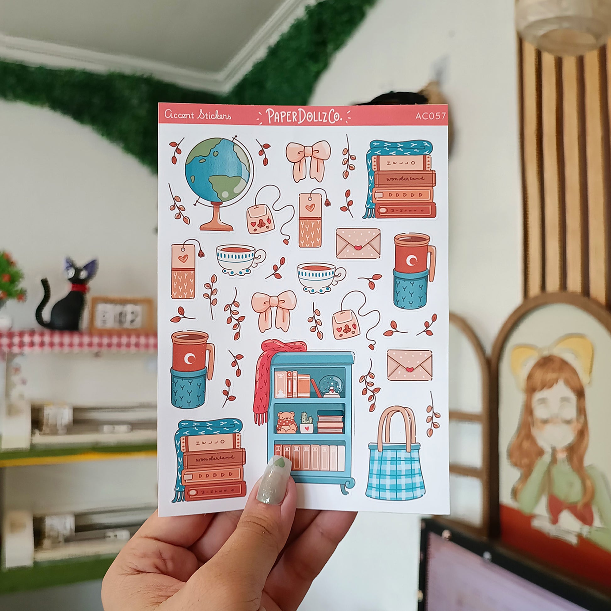 Winter Solstice | Accent Sticker | PaperDollzCo | ac057