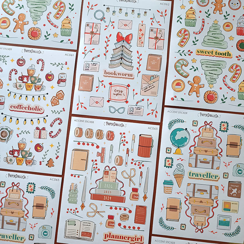 Unbox the Joy | Accent Sticker | PaperDollzCo | ac061