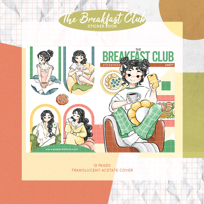 The Breakfast Club | PaperDollzCo | Sticker Book | CB078