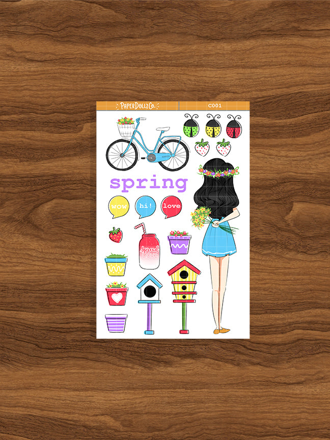 Spring | Collection Sticker | C001