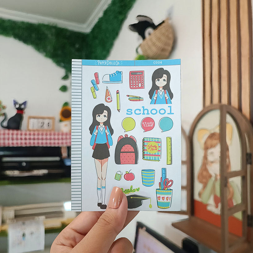School | Collection Sticker | C004