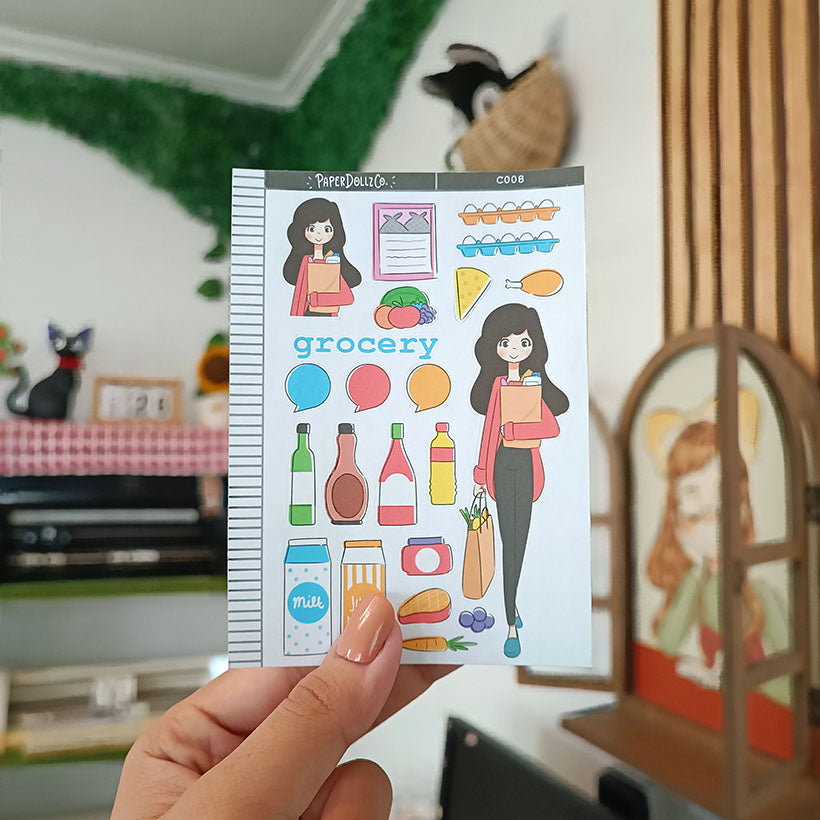 Grocery | Collection Sticker | C008