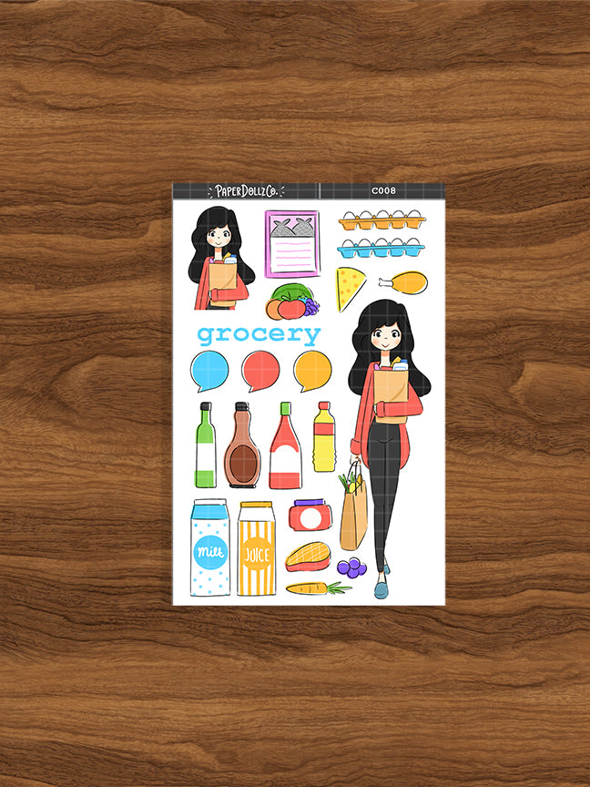 Grocery | Collection Sticker | C008