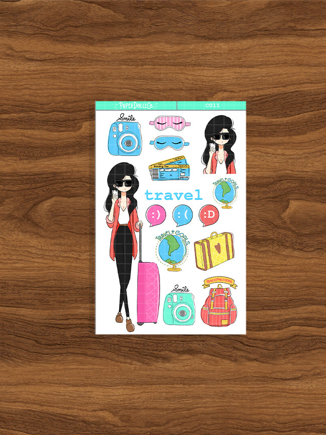 Travel | Collections Sticker | c011