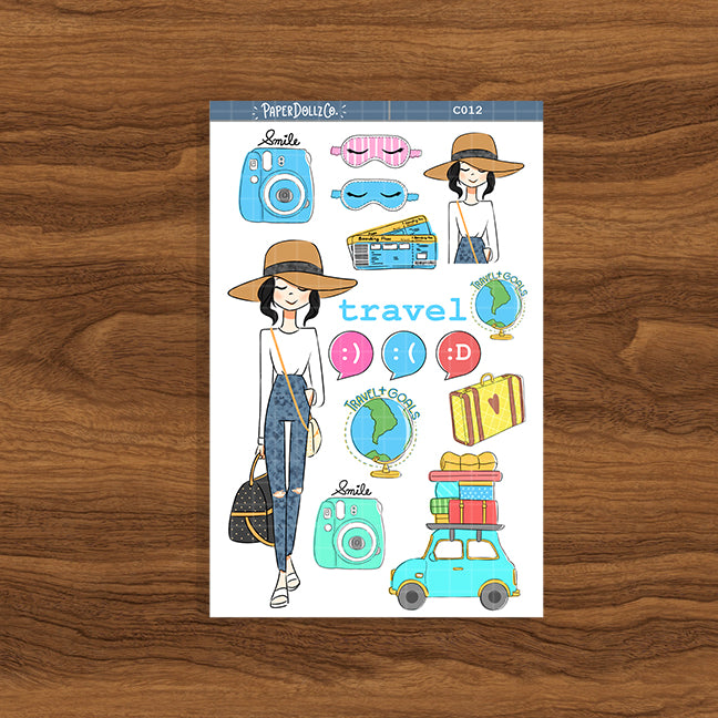 Travel | Collections Sticker | C012