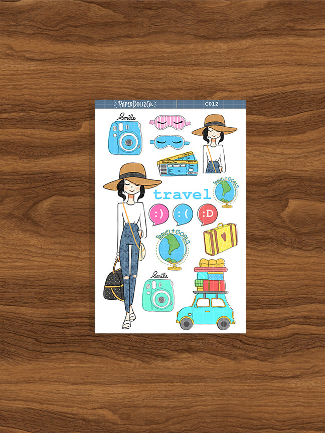 Travel | Collections Sticker | C012