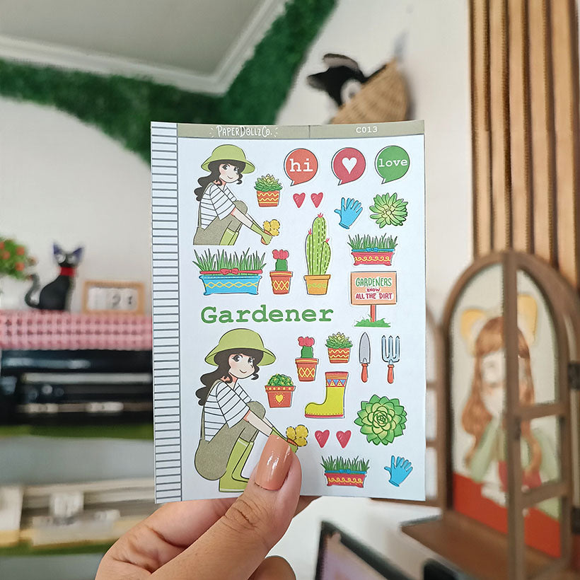 Gardening | Collections Sticker | C013