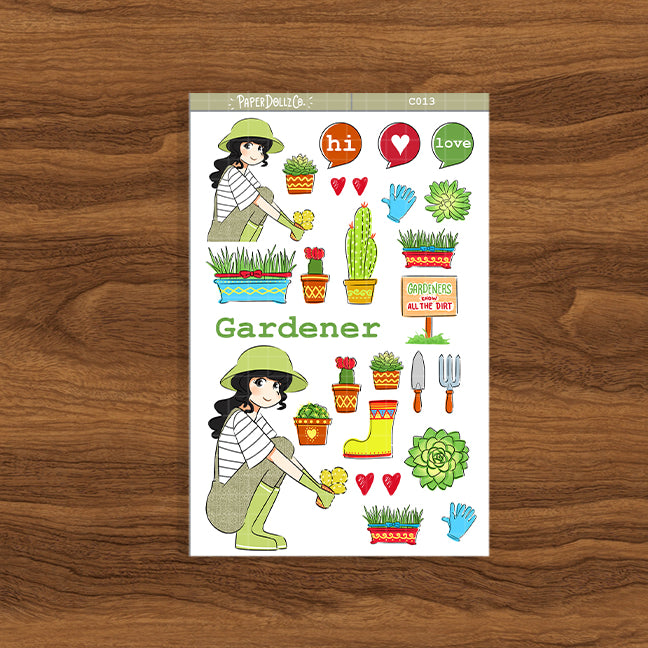 Gardening | Collections Sticker | C013