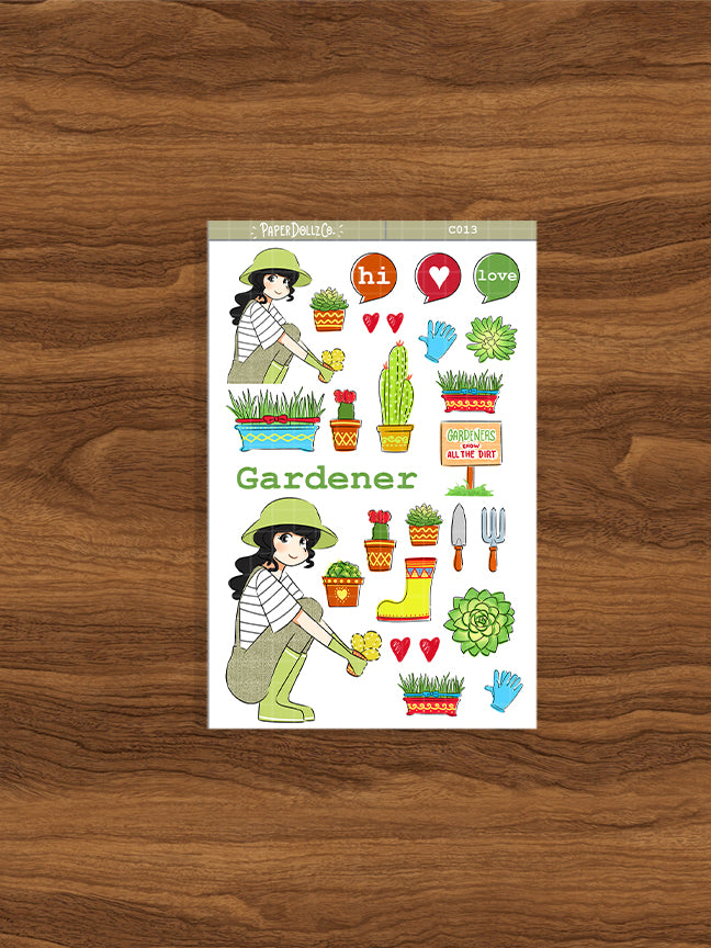 Gardening | Collections Sticker | C013