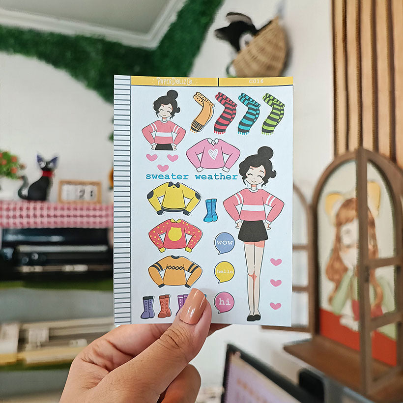 Sweater Weather | Collections Sticker | C016