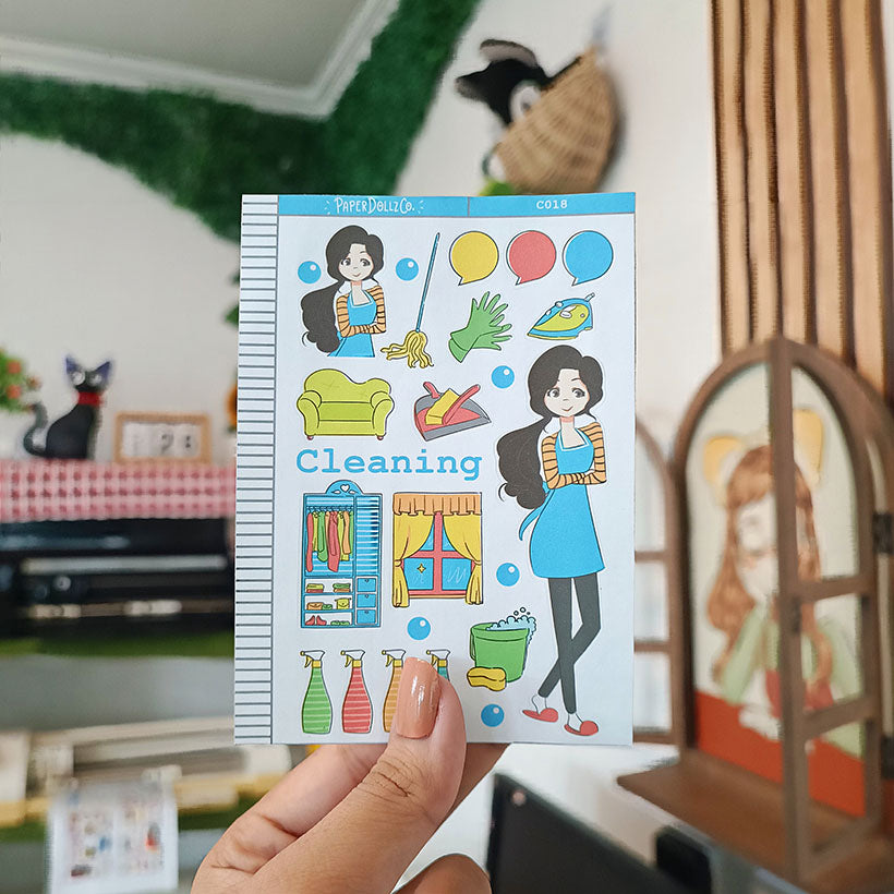 Cleaning | Collections Sticker | C018