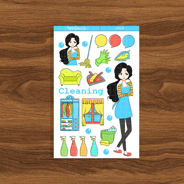 Cleaning | Collections Sticker | C018
