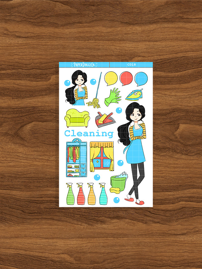 Cleaning | Collections Sticker | C018