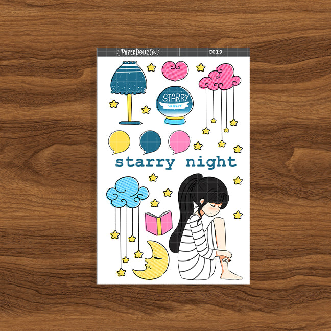 Starry Night | Collections Sticker | C019
