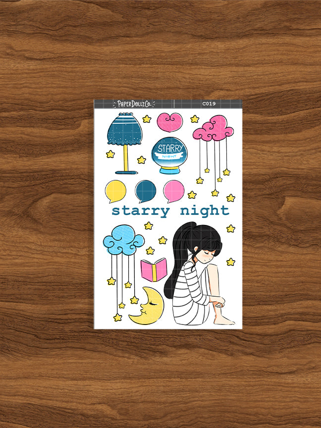 Starry Night | Collections Sticker | C019