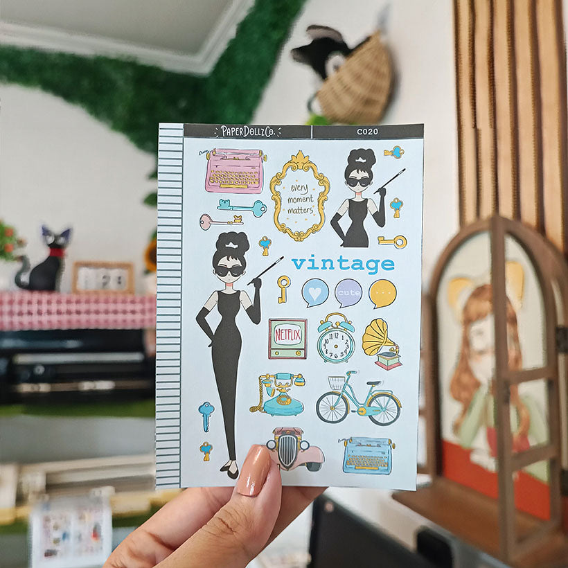 Vintage | Collections Sticker | C020