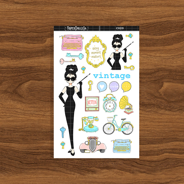 Vintage | Collections Sticker | C020