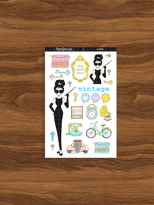Vintage | Collections Sticker | C020
