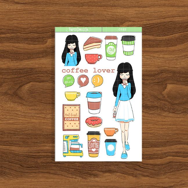 Coffee Lover | Collections Sticker | C022