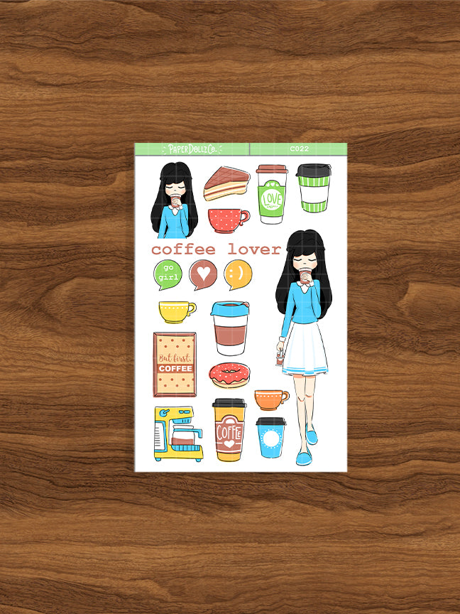 Coffee Lover | Collections Sticker | C022