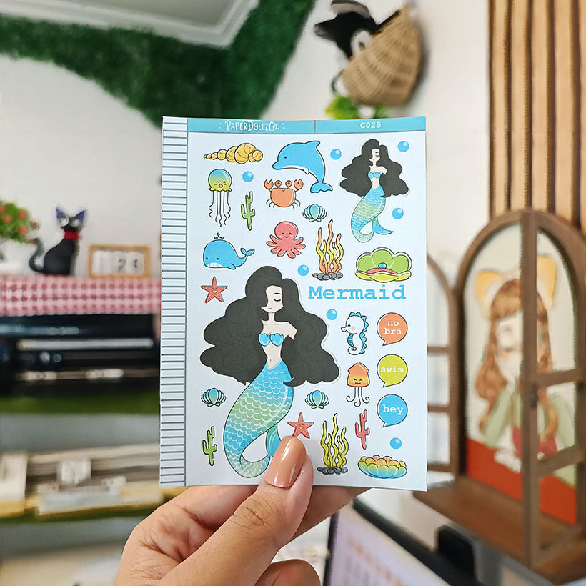 Mermaid | Collection Sticker | C025