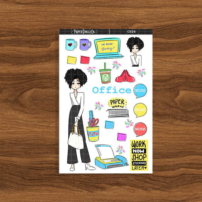 Office | Collections Sticker | C026